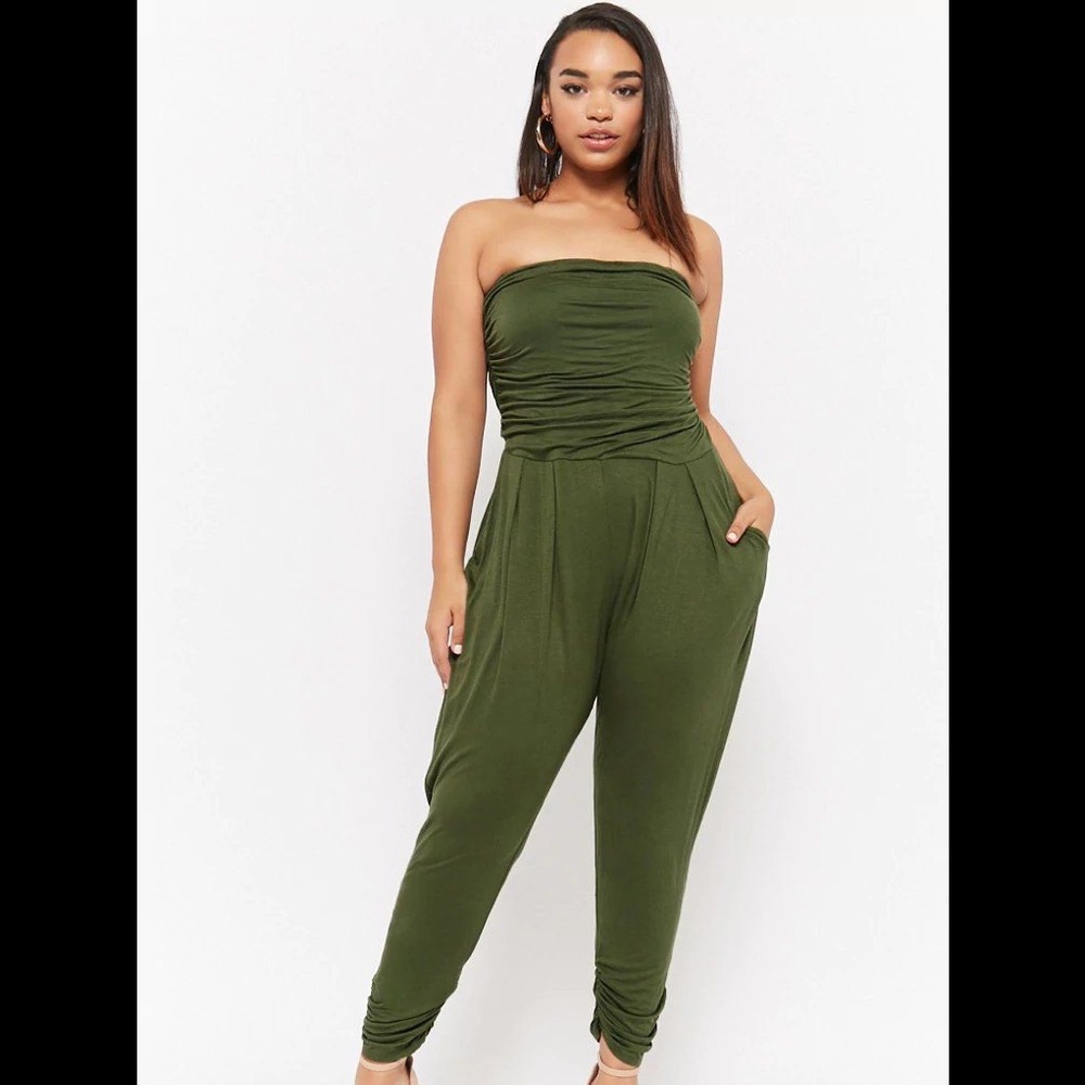 Strapless Jumpsuit